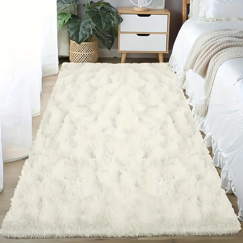 Soft Plush Drum-Shaped Carpet