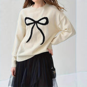 Womens New Fallwinter Korean-style Outfit Long-sleeve Top