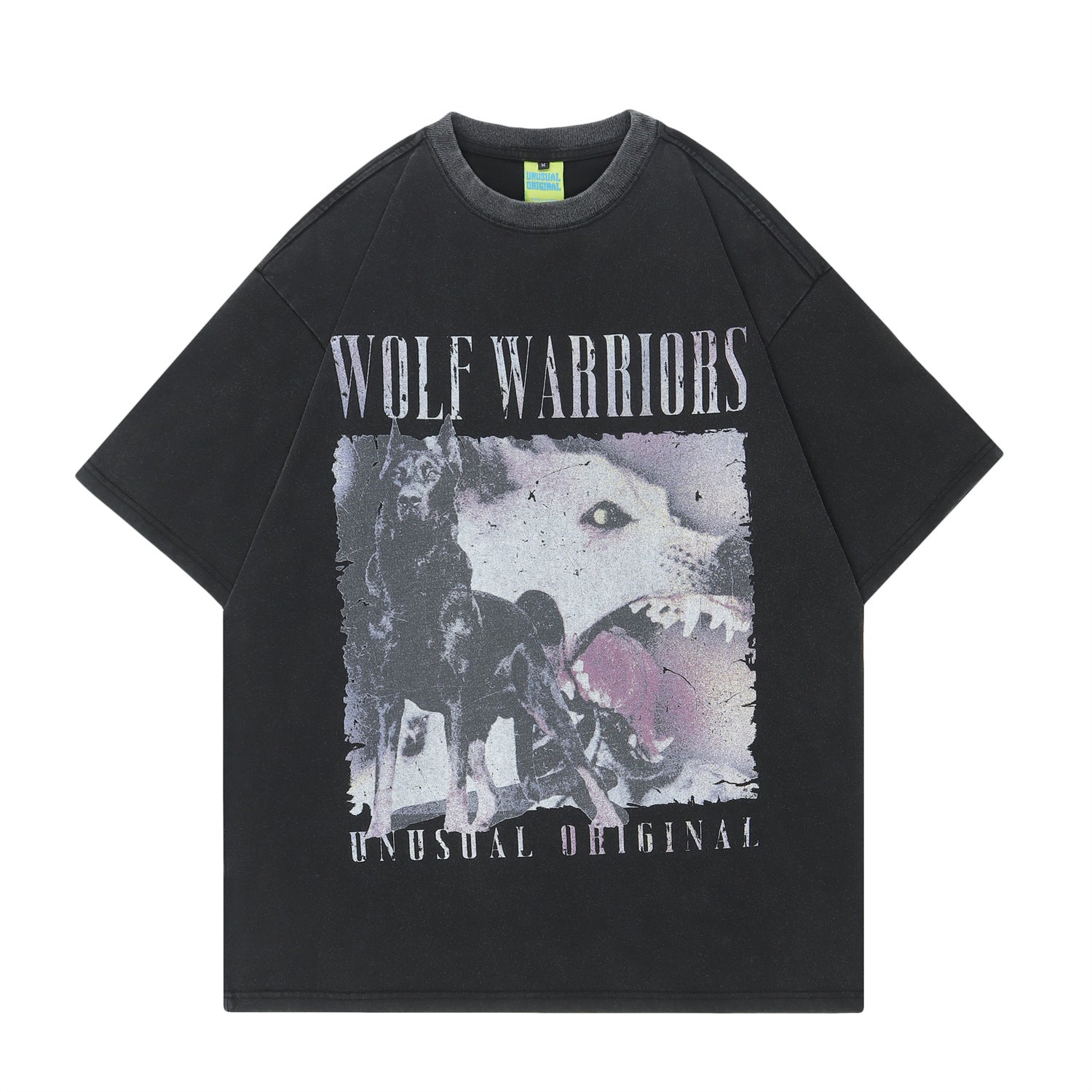 Retro Oil Painting Graphic Tee Streetwear Vintage T-Shirt