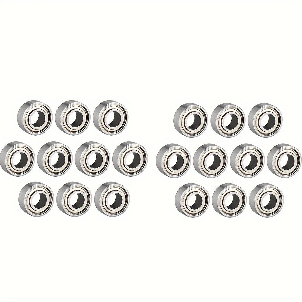683ZZ Double Shielded Deep Groove Ball Bearing – 3 mm × 7 mm × 3 mm, Pack of 10