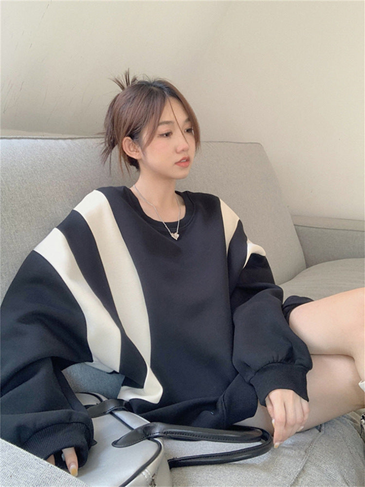 High Quality Sweater Women's Korean-style Loose and Lazy Style
