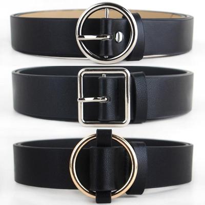 Vegan Pin Buckle Belt for Women
