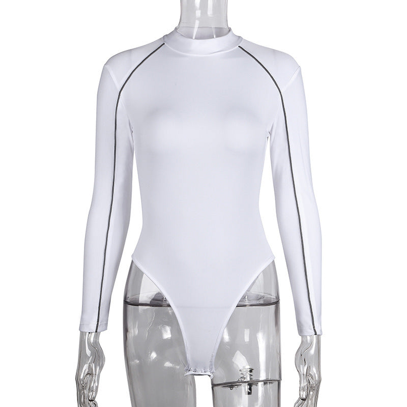 Glowing T-shirt bottoming shirt