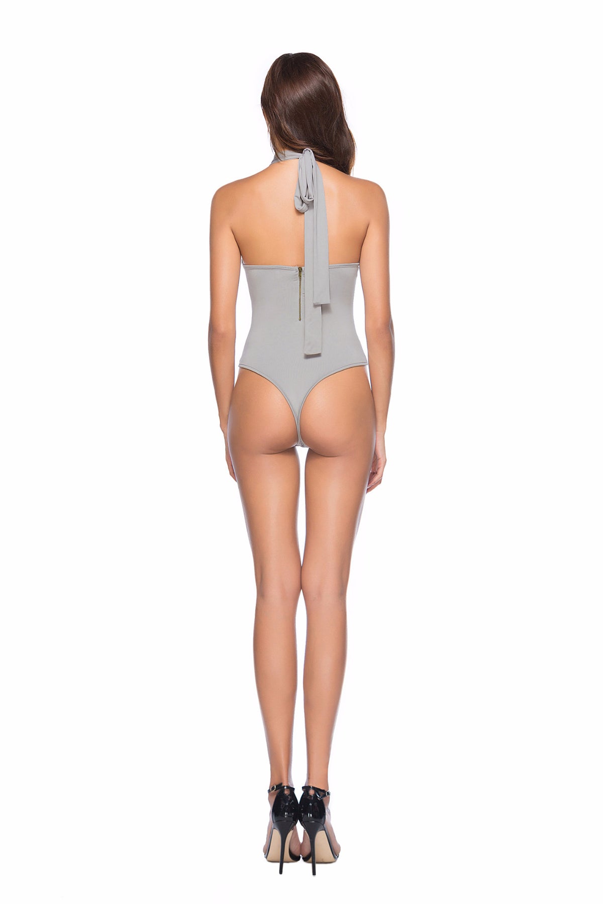 Chic Backless Strappy Irregular Jumpsuit