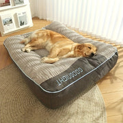 A Luxurious Plush Pet Sofa Bed Suitable For Medium To Large Dogs And Cats - Anti-Slip, Comfortable All-Season, Soft Polyester Filling, Very Suitable For Golden Retrievers And Similar Breeds, Futon...