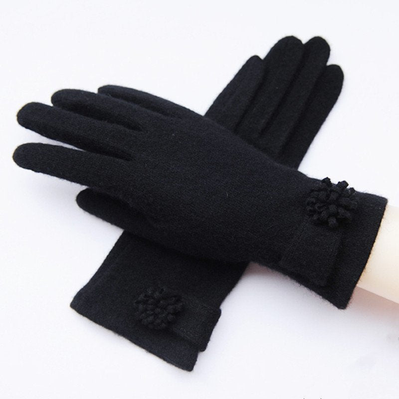 Warm Women's Gloves for Autumn & Winter