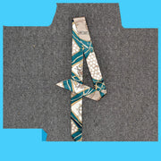 Silk Scarf Wrap with Tie Handle