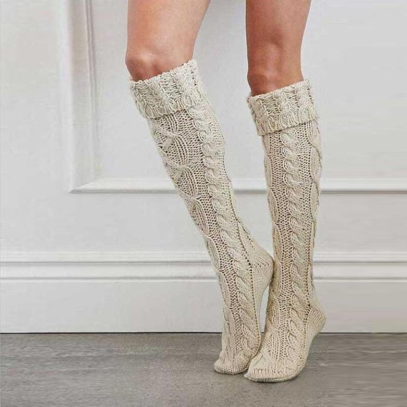 Warm & Stylish Over-the-Knee Socks for Women