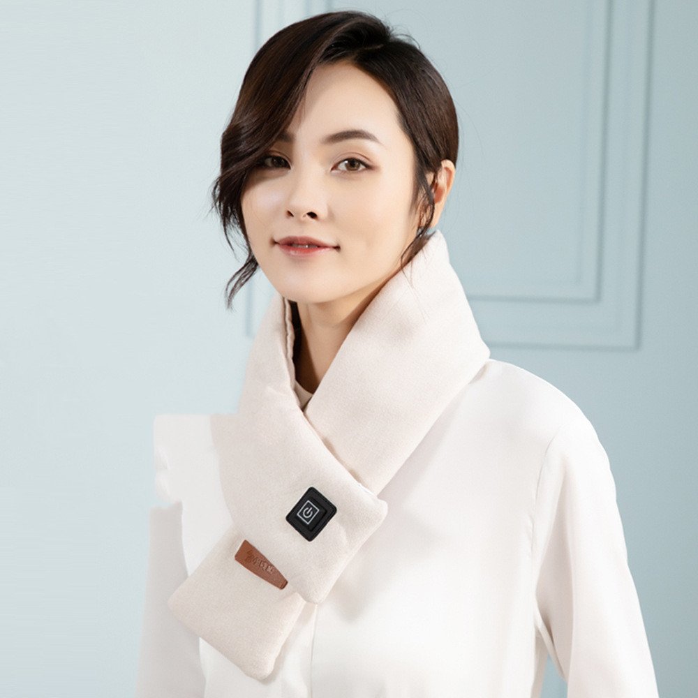 Warmth On Demand: Electric Heating Scarf