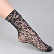 Sexy Black Short Socks for Women
