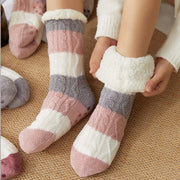 Warm Coral Fleece Socks for Women