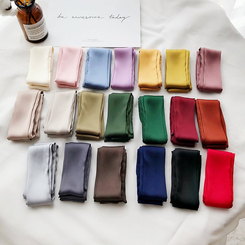 Elegant Wide Ribbon Belt