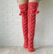 Warm Garter Hair Stockings for Women