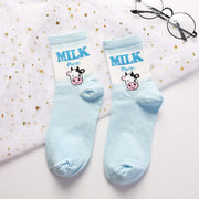 Casual Cotton Women's Socks | Breathable & Absorbent