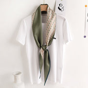 Silk Scarf for Women - Versatile Fashion Decoration