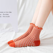 Cozy Plaid Socks