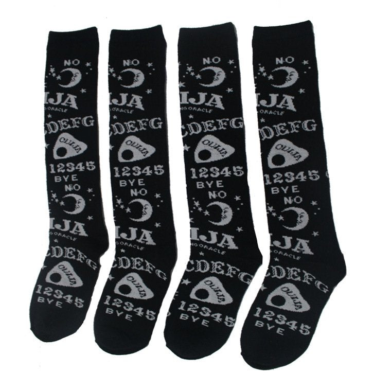 Breathable Letter Socks for Women