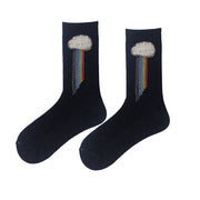 Cozy Rainbow Socks