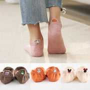 Cozy Embroidered Socks