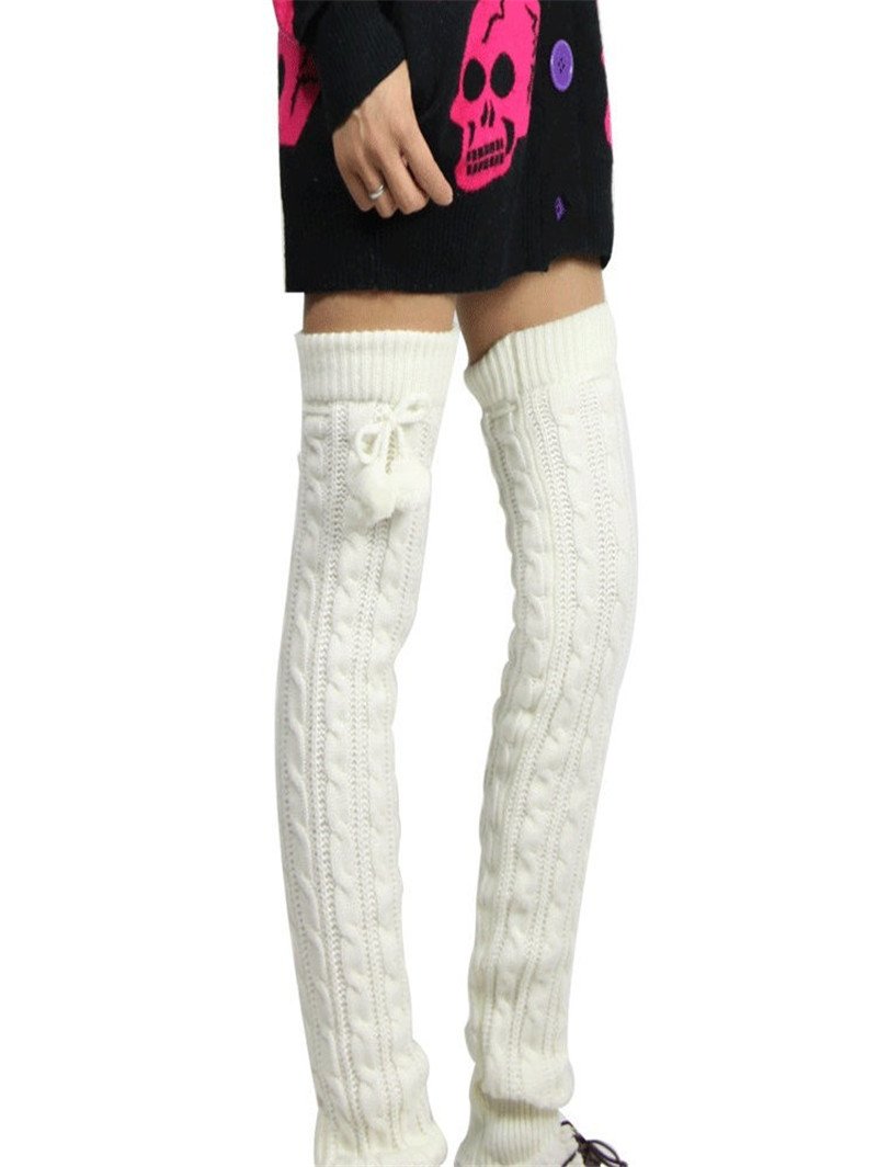 Warm Over the Knee Boot Covers for Women
