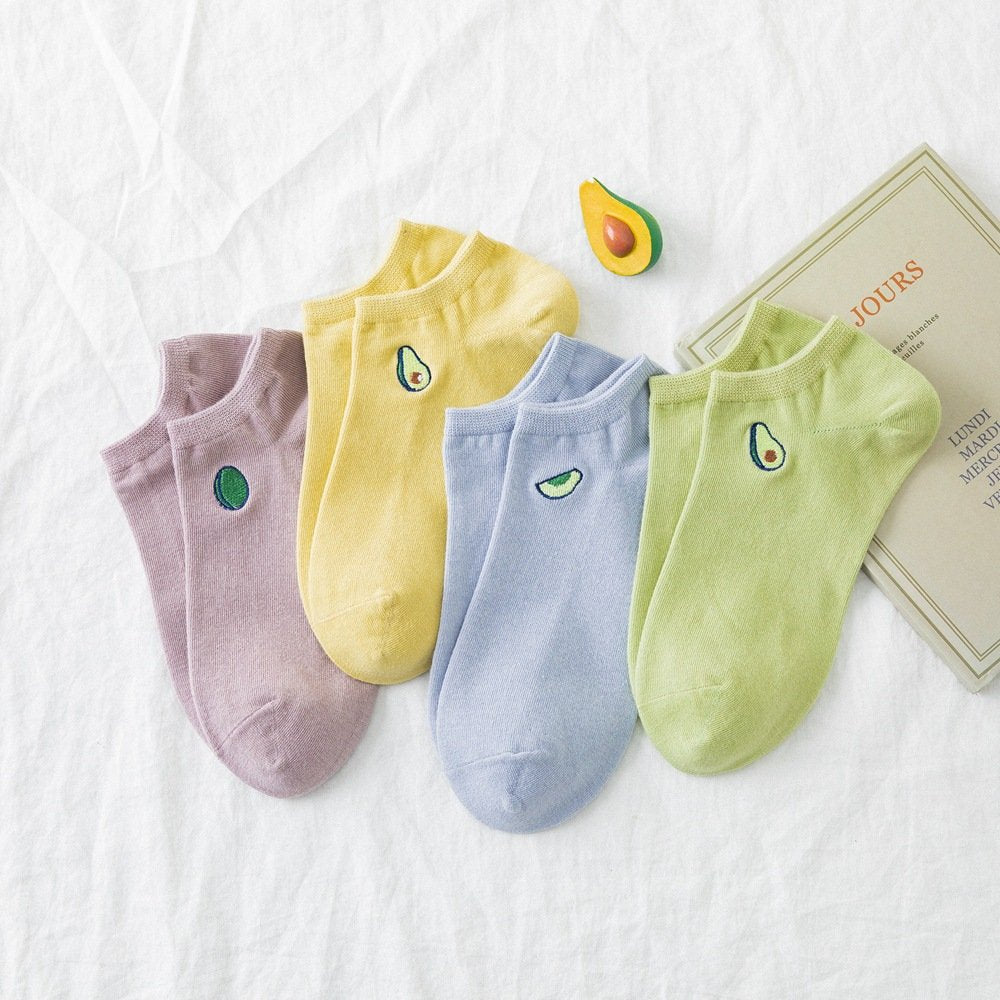 Cozy Avocado Socks
