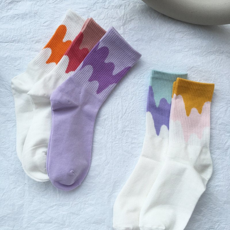 Breathable Color Socks