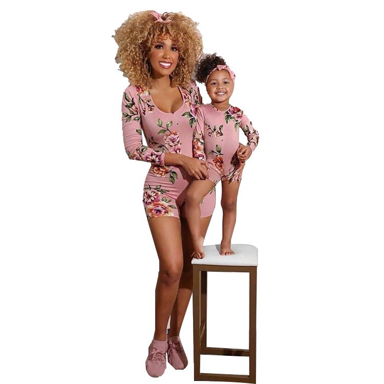 Parent-Child Summer Shorts Set