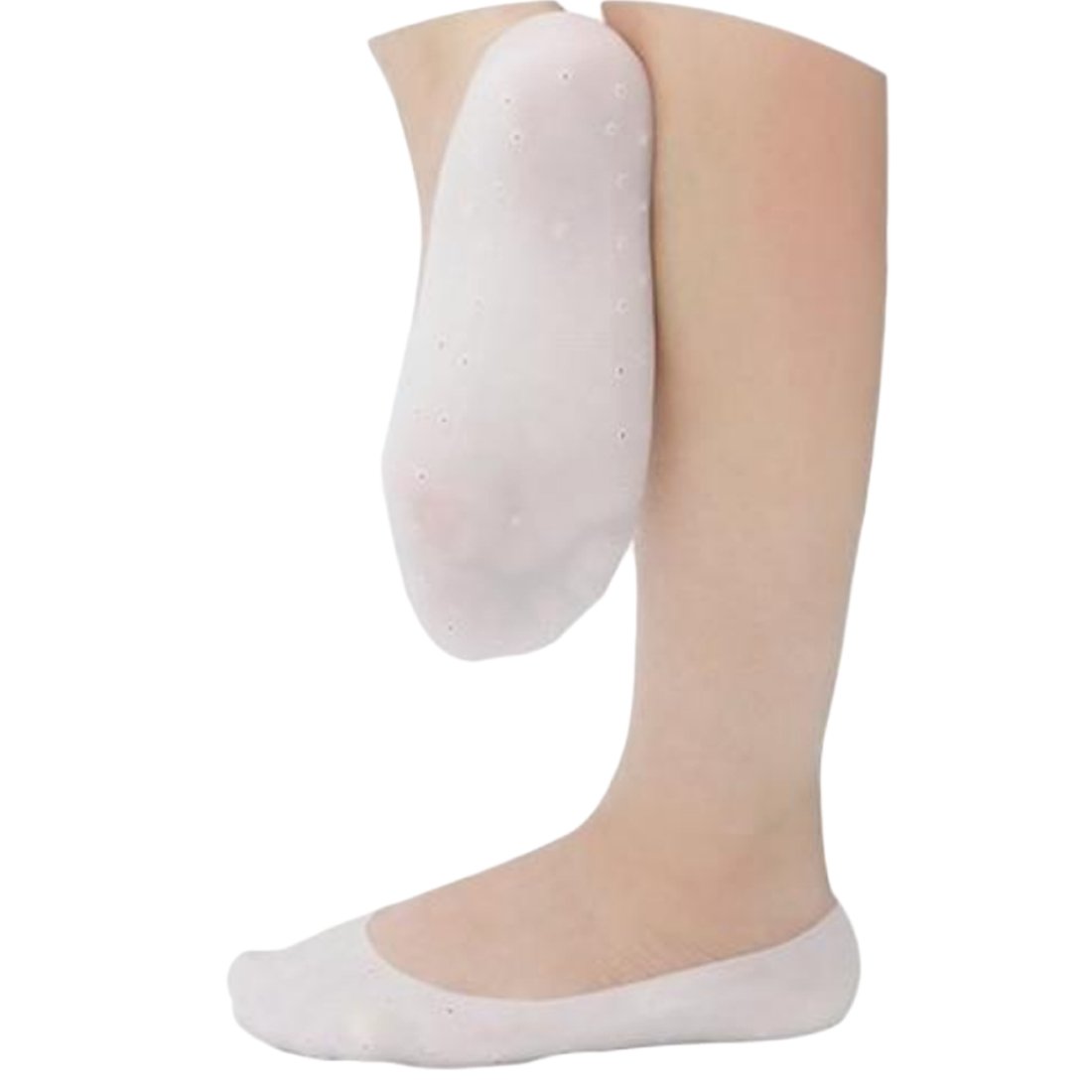 Invisible Heel Socks for Dry Feet