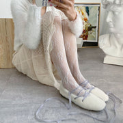 Retro Lace Fishnet Stockings for Women