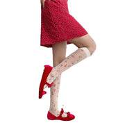 Ultra-Thin Transparent Core-Spun Silk Socks