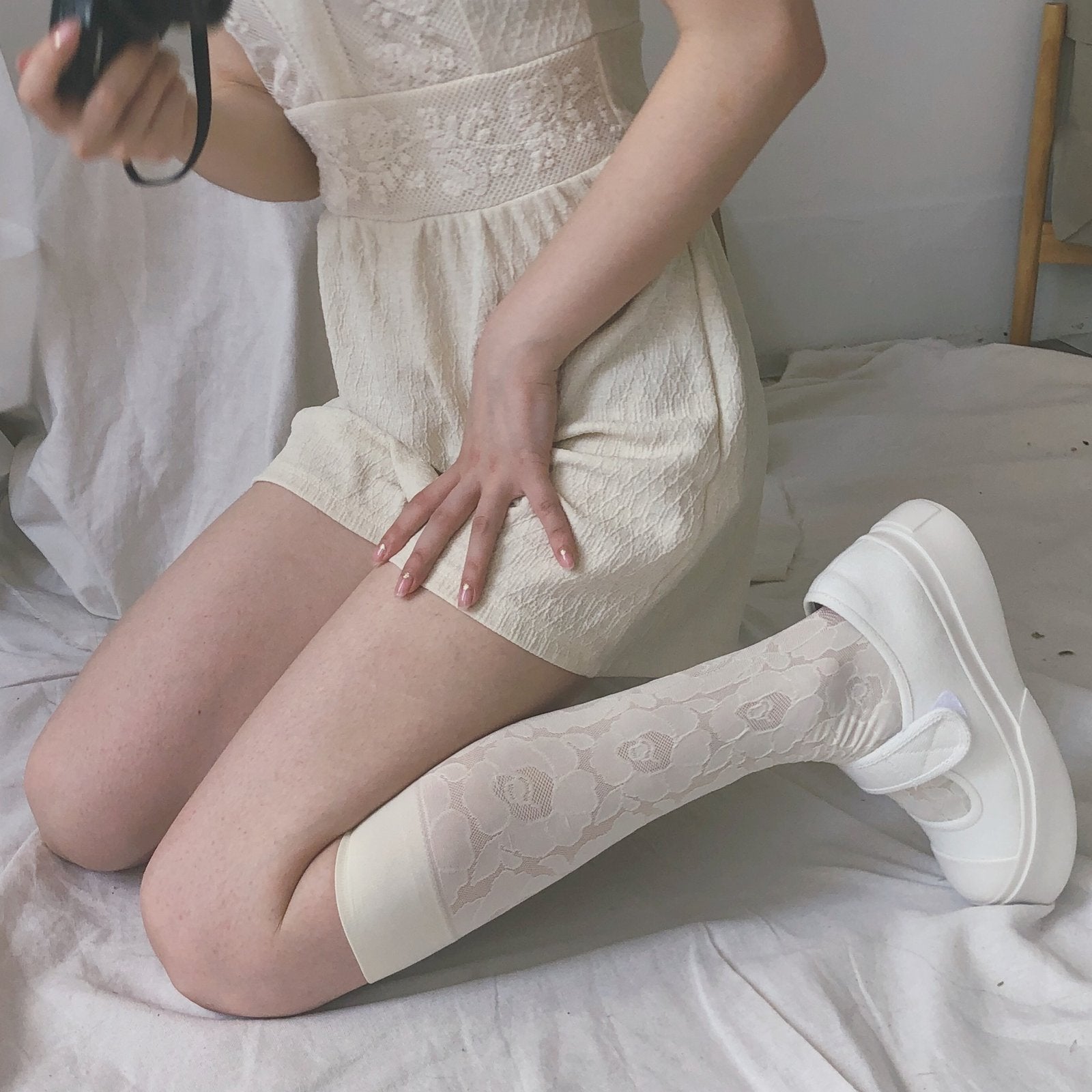 Spring & Summer French Retro Calf Socks - Breathable & Soft Tube Socks