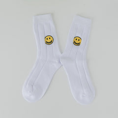Cozy Embroidered Socks