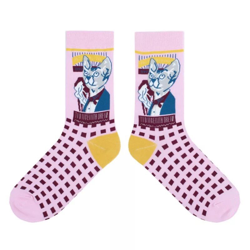 Trendy Cartoon Socks for Men and Women