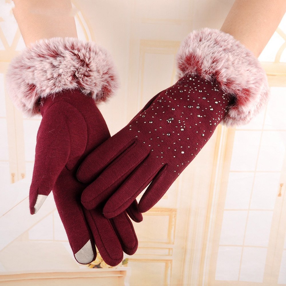 Warm Touchscreen Gloves for Women