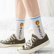 Fruit Cartoon Socks for Women - Breathable & Comfortable