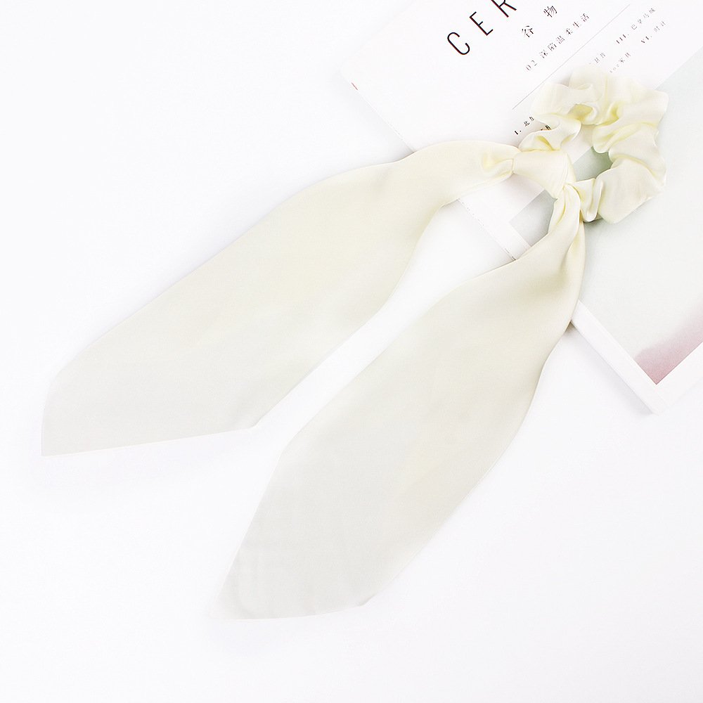 Long Satin Ribbon Hair Tie for Women