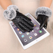 Warm Velvet Touch Screen Gloves for Women