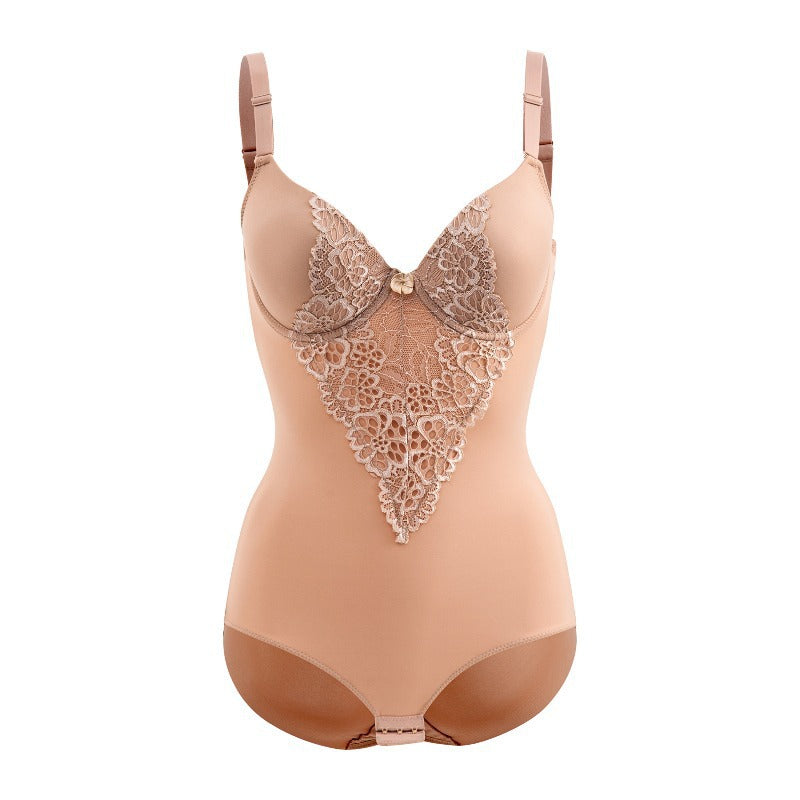 Body toning jumpsuit belly band