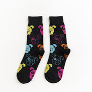Winter Cartoon Animal Tube Socks for Men & Women