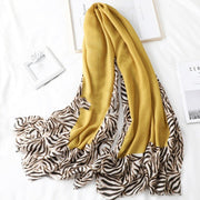 Leopard Print Long Scarf for Men & Women