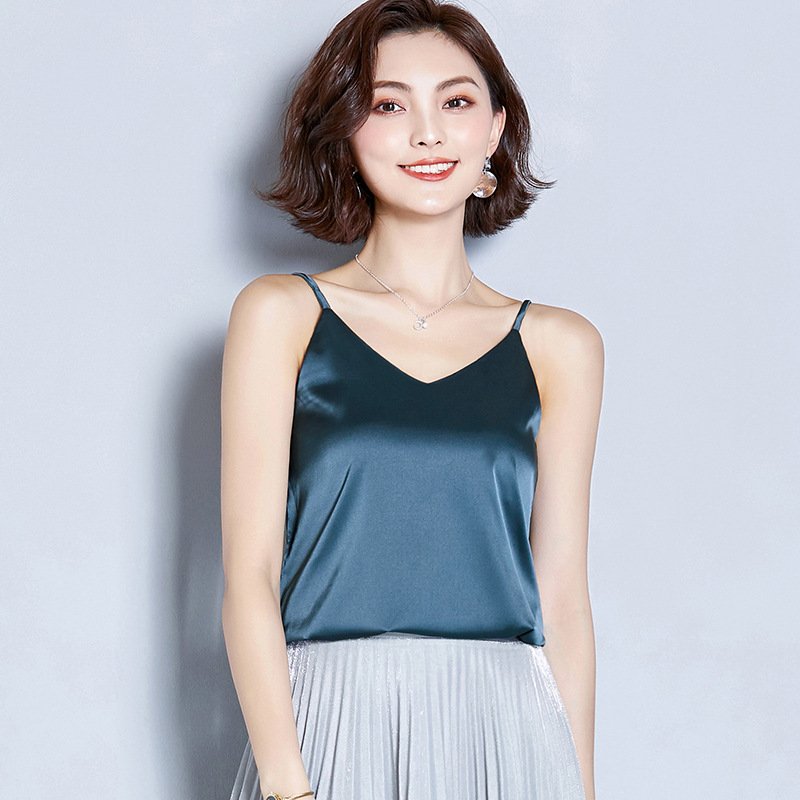 Elegant Satin Tank Top for Women