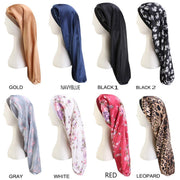 Elastic Satin Hair Cap for Long Hair