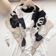 Large Square Women's Scarf for Spring and Autumn