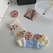 Thin Japanese Socks for Women - Soft & Stylish