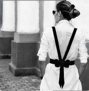 Stay Chic with this Imitation Leather Suspender Belt