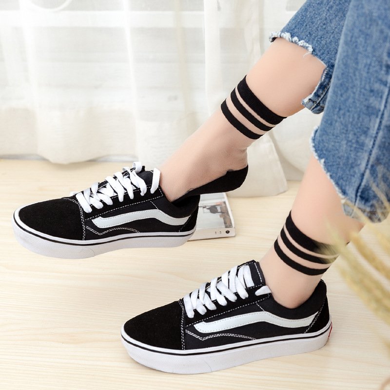 Striped Tube Socks for Women