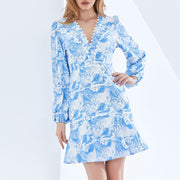 Summer Ruffle Slim Dress for Women