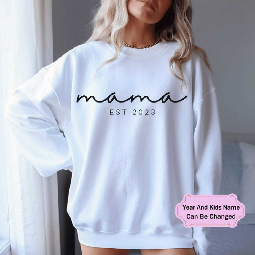 Women's Cozy Autumn Winter Printed Pullover Hoodie