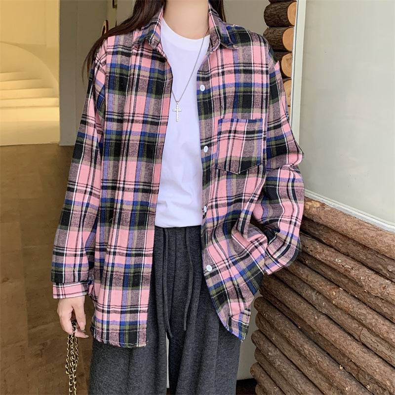 Idle Style All-match Lantern Long Sleeve Shirt Coat