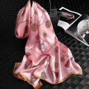 Add a Touch of Elegance with Medium Length Satin Scarf